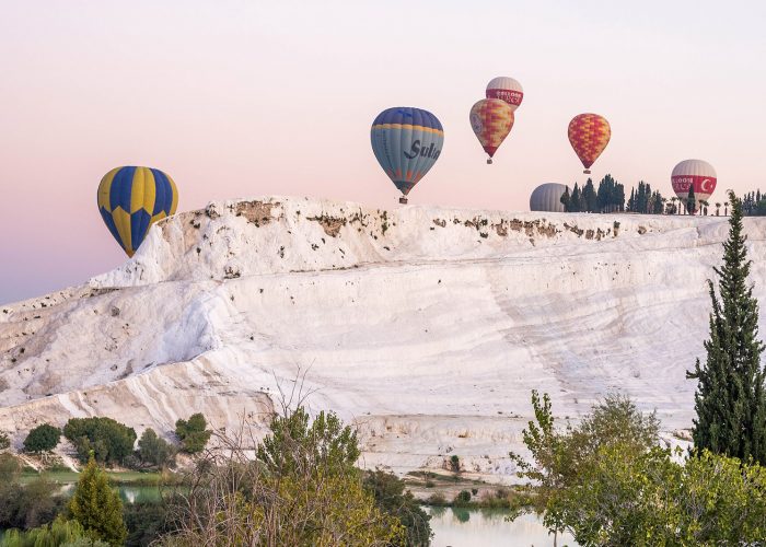 Montgolfière de Pamukkale