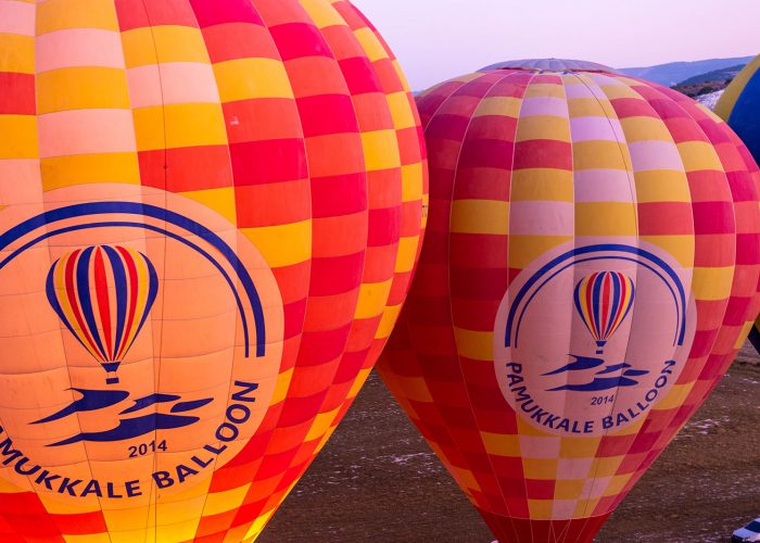 Montgolfière de Pamukkale