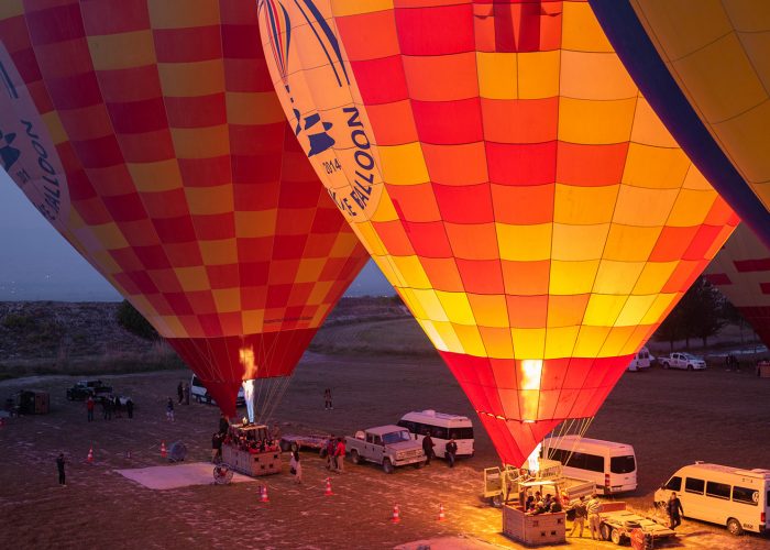 Montgolfière de Pamukkale