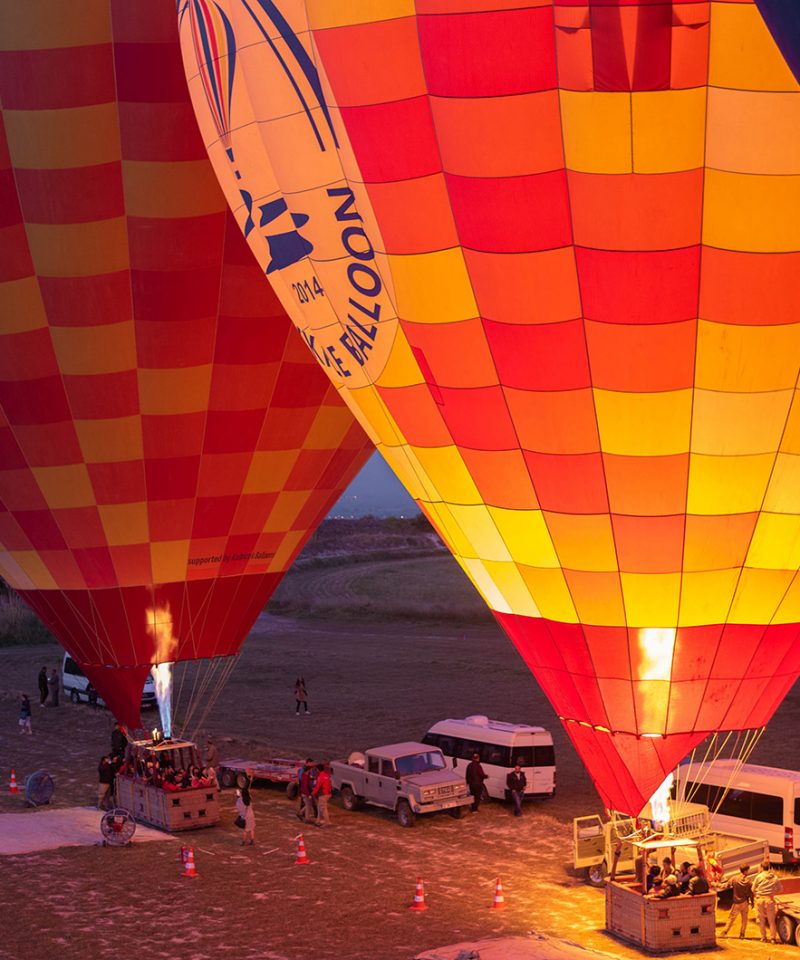 Balon na gorące powietrze Pamukkale