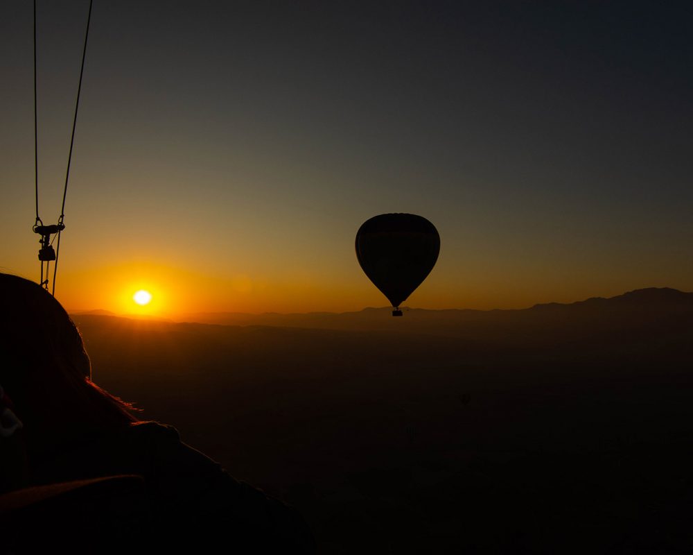 Balon na gorące powietrze Pamukkale